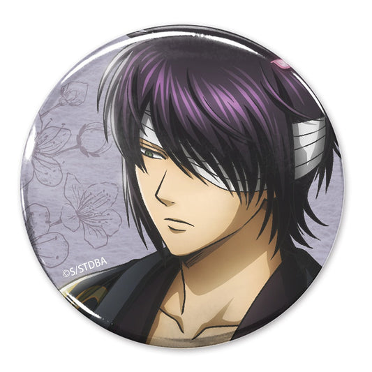 銀魂． 描き下ろし 高杉晋助 65mm缶バッジ 小窓から覗く景色Ve.. 【03/16頃入荷】