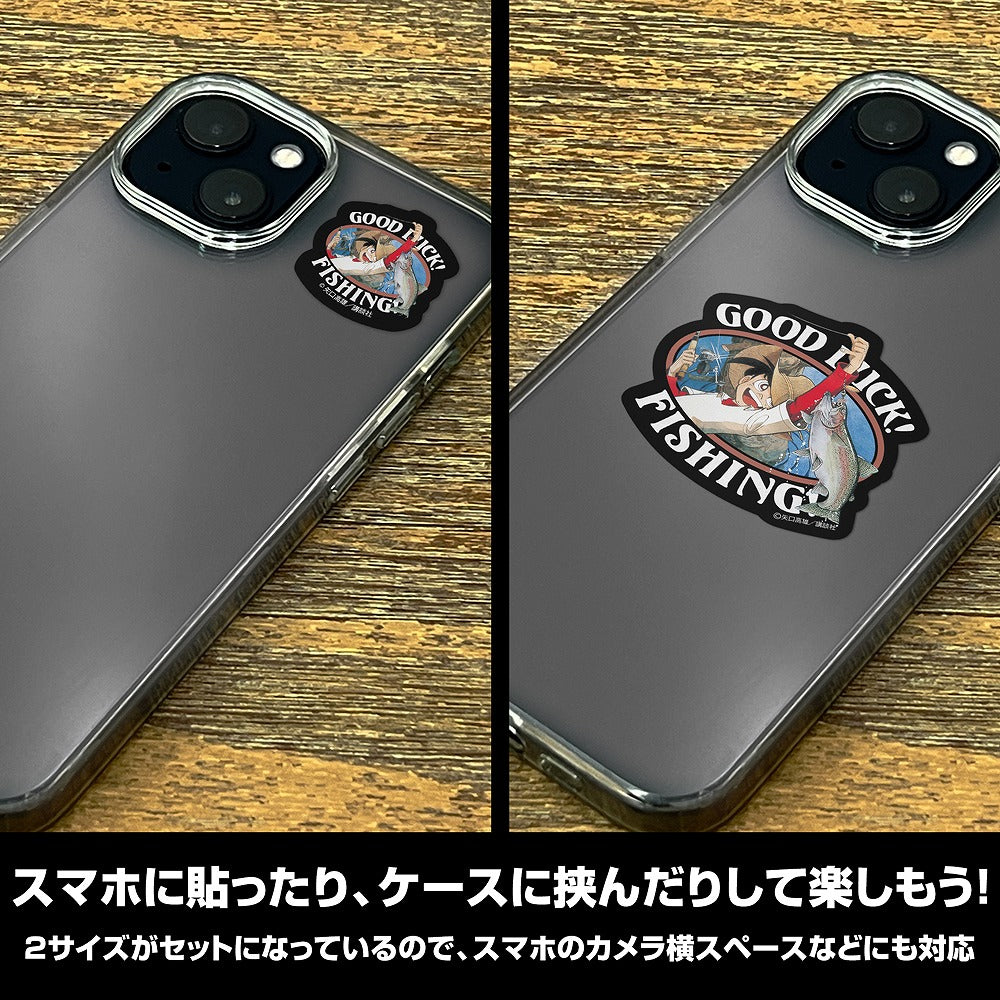 釣りキチ三平「GOOD LUCK！」 ミニステッカーセット 【04/04頃入荷】