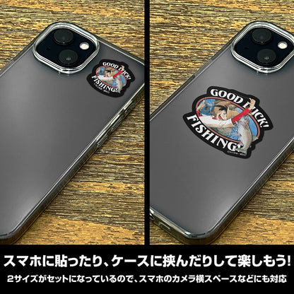 釣りキチ三平「GOOD LUCK！」 ミニステッカーセット 【04/04頃入荷】
