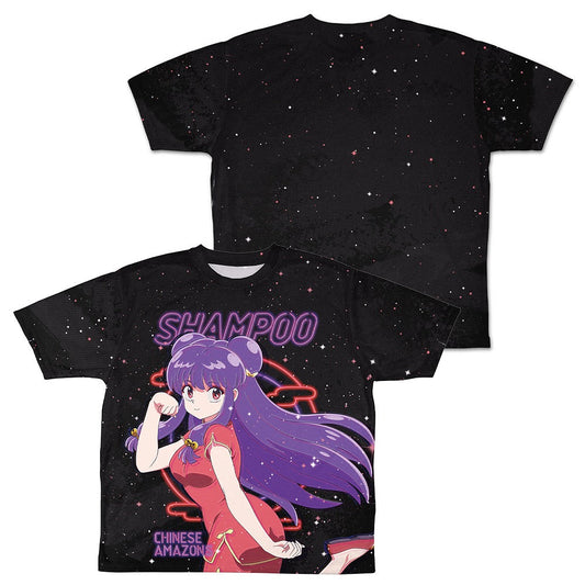 らんま１／２ シャンプー 両面フルグラフィックTシャツ ネオンサインVer.. M 【01/24頃入荷】