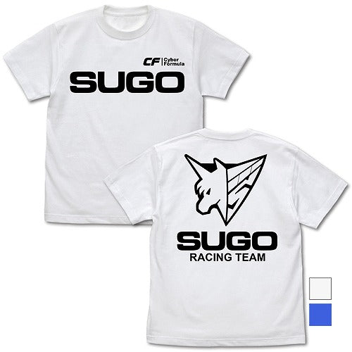 新世紀GPXサイバーフォーミュラ スゴウアスラーダ Tシャツ WHITE L 【02/04頃入荷】