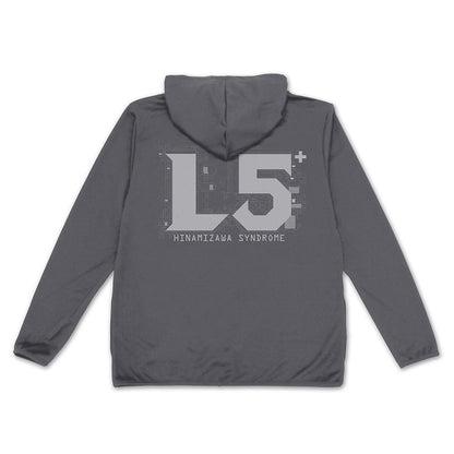 ひぐらしのなく頃に 卒 雛見沢症候群L5＋ 薄手ドライパーカー GRAY L  【03/04頃入荷】