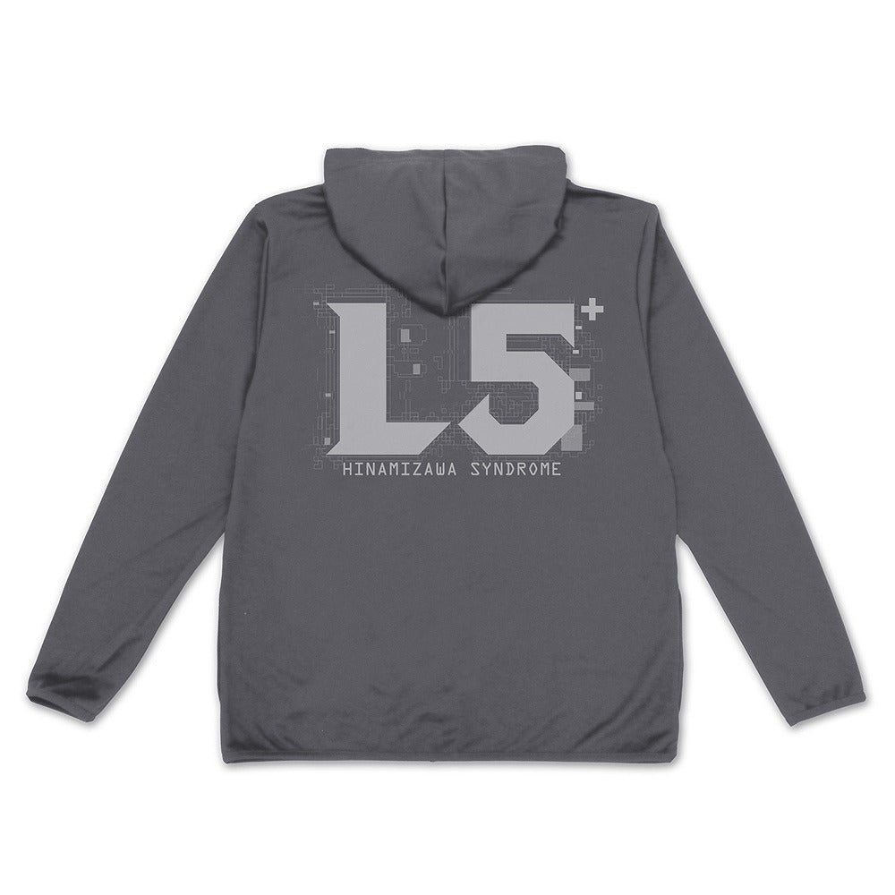 ひぐらしのなく頃に 卒 雛見沢症候群L5＋ 薄手ドライパーカー GRAY M  【03/04頃入荷】