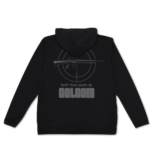 ゴルゴ13 M16 薄手ドライパーカー BLACK M 【12/24頃入荷】