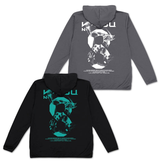 怪獣８号 薄手ドライパーカー GRAY M  【03/16頃入荷】