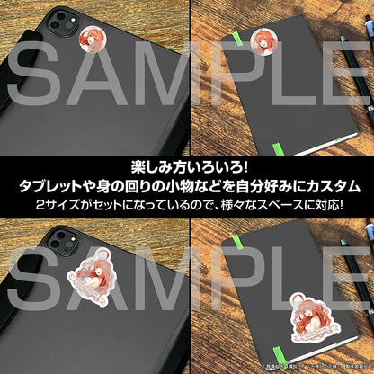 五等分の花嫁∽ 中野五月 ミニステッカーセット 【04/04頃入荷】