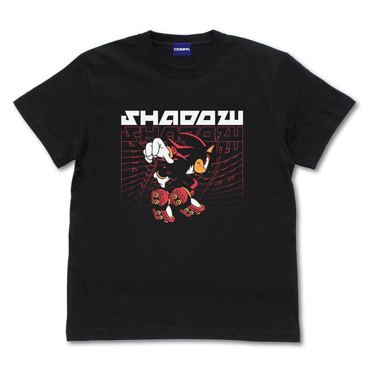 ソニック・ザ・ヘッジホッグ SHADOW Tシャツ BLACK XL 【01/24頃入荷】