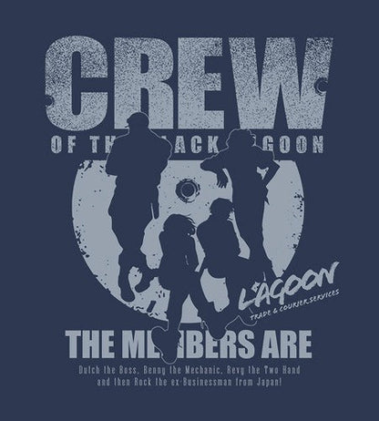 ブラック・ラグーン ラグーン商会 シルエットTシャツ SLATE XL 【01/24頃入荷】