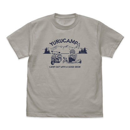 『ゆるキャン△ SEASON３』 本を読む志摩リン Tシャツ MOSS M 【01/24頃入荷】