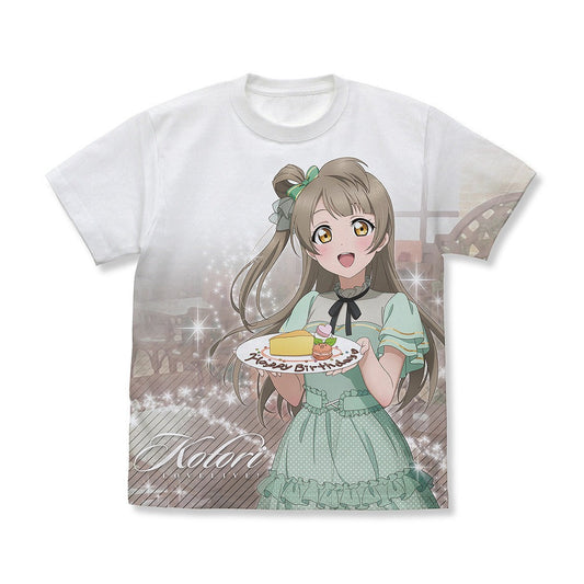 ラブライブ！ 描き下ろし 南 ことり フルグラフィックTシャツ パーティー.. WHITE S 【02/04頃入荷】
