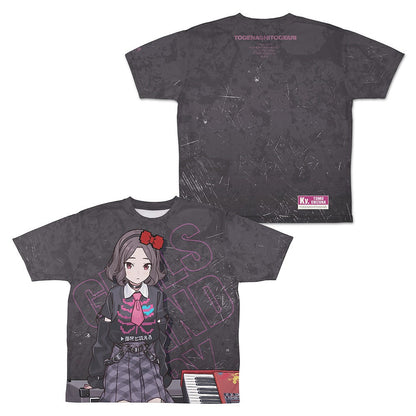 ガールズバンドクライ 描き下ろし 海老塚智 両面フルグラフィックTシャツ アー写V.. XL 【01/24頃入荷】