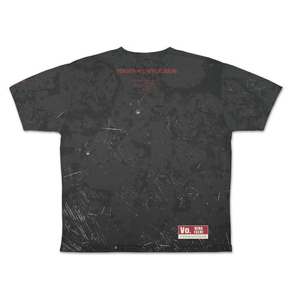ガールズバンドクライ 描き下ろし 井芹仁菜 両面フルグラフィックTシャツ アー写V.. XL 【01/24頃入荷】
