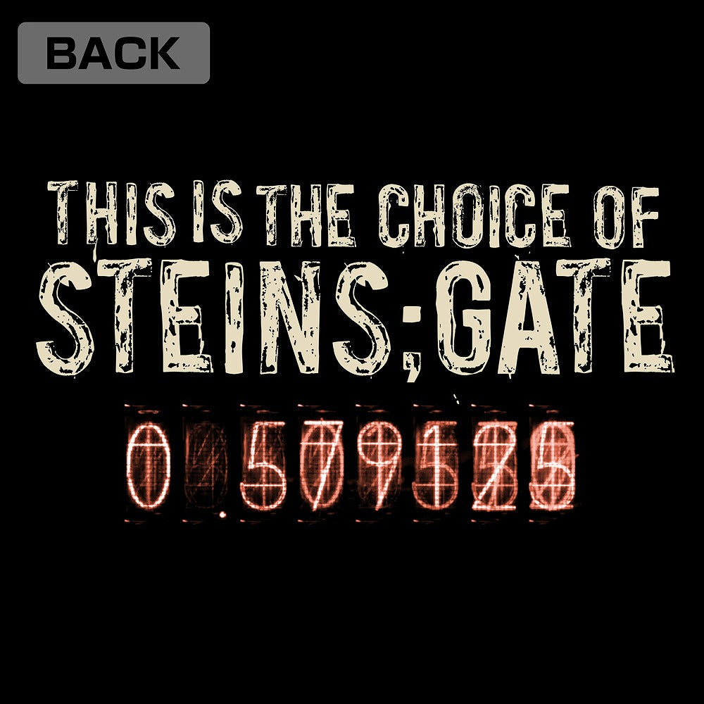 STEINS;GATE エル・プサイ・コングルゥ Tシャツ ver.2.0 SAND KHAKI S 【01/24頃入荷】