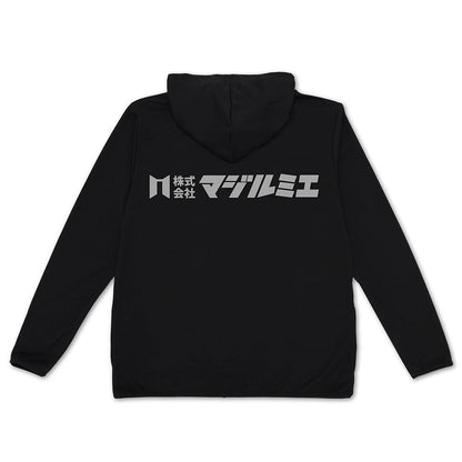 「株式会社マジルミエ」 薄手ドライパーカー BLACK M 【01/24頃入荷】
