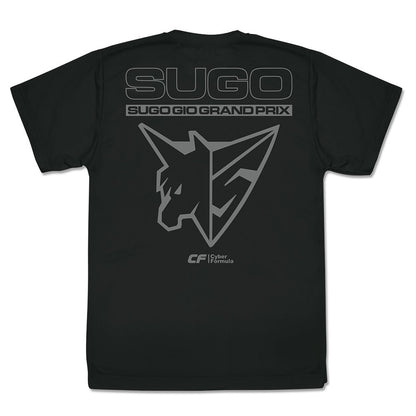 新世紀GPXサイバーフォーミュラSIN スゴウGIOグランプリ ドライTシャツ BLACK M 【02/04頃入荷】