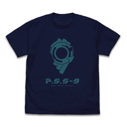 攻殻機動隊 STAND ALONE COMPLEX 公安9課ロゴ Tシャツ NAVY M 【01/07頃入荷】