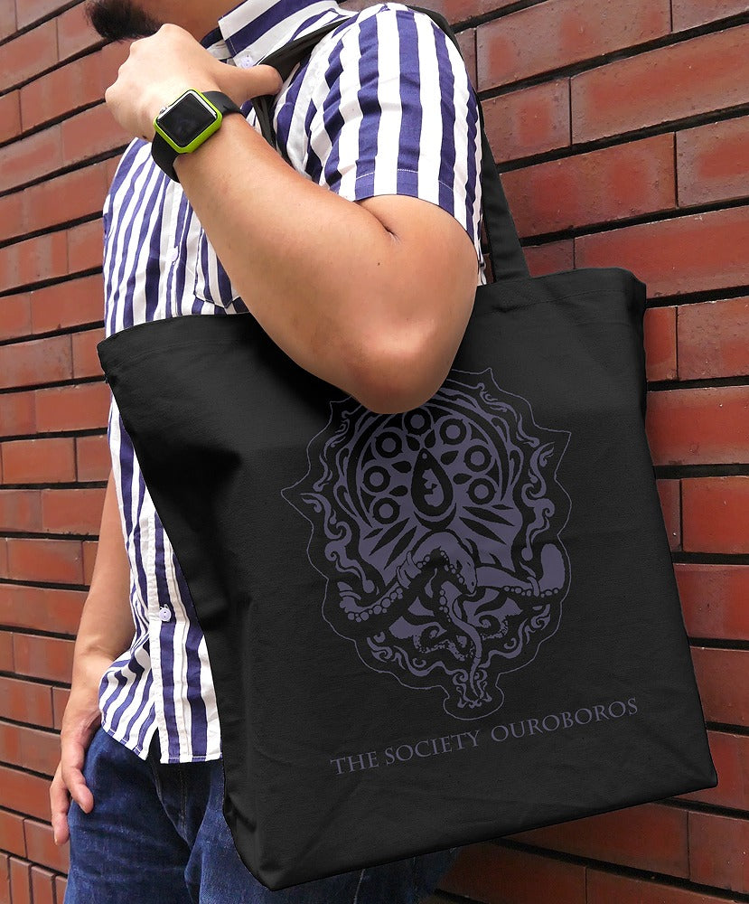 英雄伝説 空の軌跡 身喰らう蛇《ウロボロス》 ラージトート  BLACK  【02/04頃入荷】