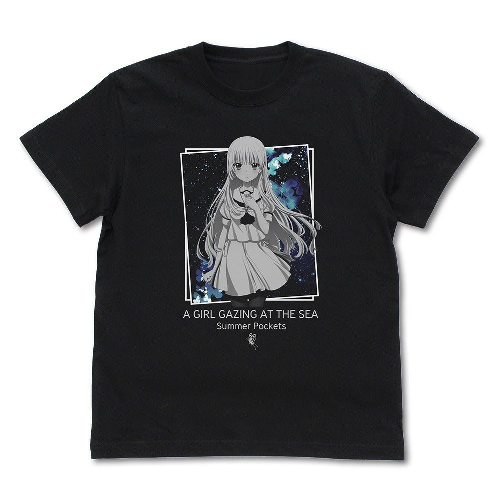 TVアニメ『Summer Pockets』鳴瀬しろは Tシャ.. BLACK M 【01/07頃入荷】
