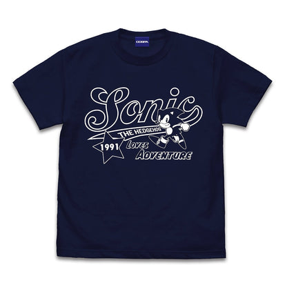 ソニック・ザ・ヘッジホッグ ソニック アメリカン Tシャツ VANILLA WHITE L 【01/24頃入荷】