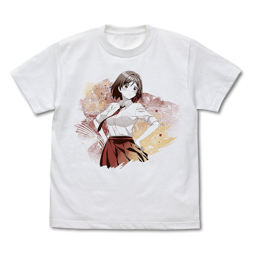 TVアニメ「クラスの大嫌いな女子と結婚することになった」 桜森朱音 ウォーターカラー Tシャツ WHITE L 【12/24頃入荷】
