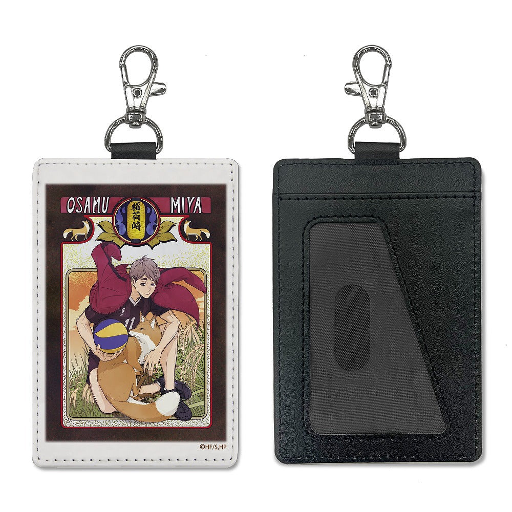 ハイキュー!! 宮 治 パスケース（ナスカン付き） 飛翔Ver. 【03/16頃入荷】