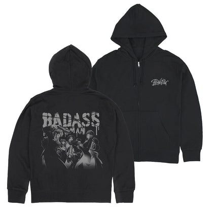 ブラック・ラグーン 地球で一番おっかない女たちの ジップパーカー BLACK M 【01/24頃入荷】
