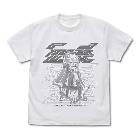 ノーゲーム・ノーライフ 「白」Tシャツ 『　　』の片割れVer. WHITE XL 【01/24頃入荷】
