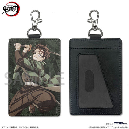 鬼滅の刃 竈門炭治郎 パスケース（ナスカン付き） 【12/24頃入荷】