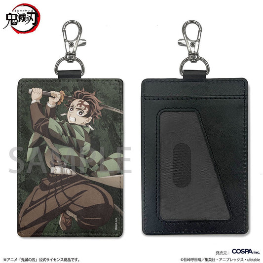 鬼滅の刃 竈門炭治郎 パスケース（ナスカン付き） 【12/24頃入荷】
