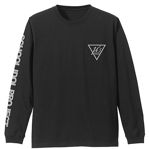 ラブライブ！ μ’s 袖リブロングスリーブTシャツ BLACK XL 【02/04頃入荷】