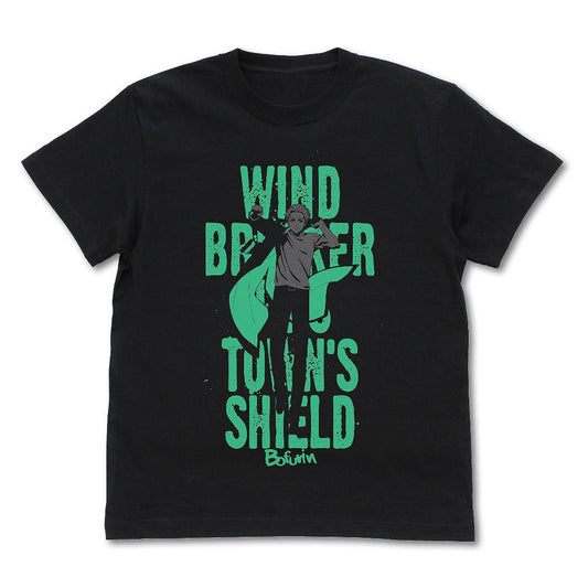 WIND BREAKER 梅宮一 Tシャツ BLACK M  【02/16頃入荷】