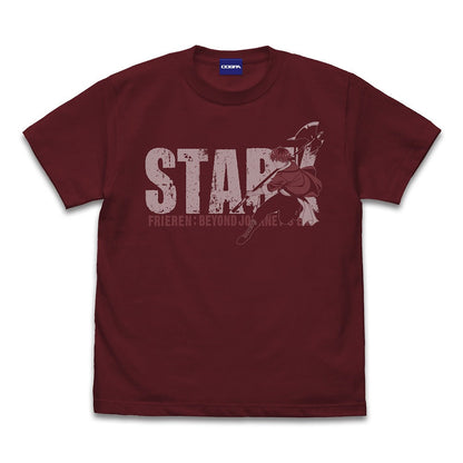 葬送のフリーレン シュタルク Tシャツ BURGUNDY L 【02/04頃入荷】