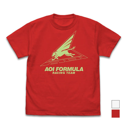 新世紀GPXサイバーフォーミュラ アオイフォーミュラ Tシャツ WHITE L 【02/04頃入荷】
