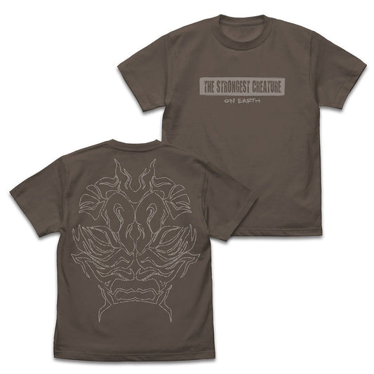 TVアニメ「範馬刃牙」 地上最強のTシャツ CHARCOAL L 【12/24頃入荷】