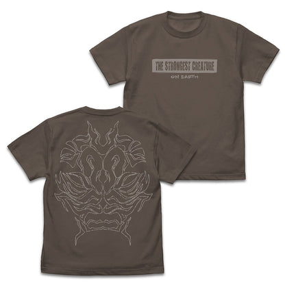 TVアニメ「範馬刃牙」 地上最強のTシャツ CHARCOAL M 【12/24頃入荷】