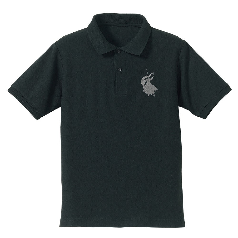 Fate/Grand Order アヴェンジャー/ジャンヌ・ダルク〔オルタ〕シルエット 刺繍ポ.. ｼﾞｬﾝﾇ･ﾀﾞﾙｸ〔ｵﾙﾀ〕ｼﾙｴｯﾄ 刺繍ﾎﾟﾛｼｬﾂ/BLACK XL  【03/24頃入荷】