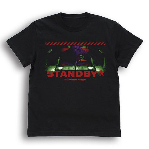 EVANGELION エヴァ初号機 STANDBY Tシャツ BLACK XL 【01/24頃入荷】