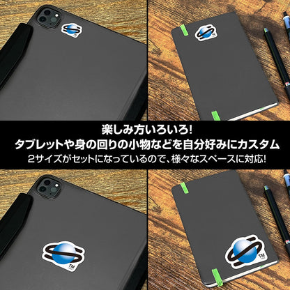 セガサターン ロゴ ミニステッカーセット 【01/24頃入荷】