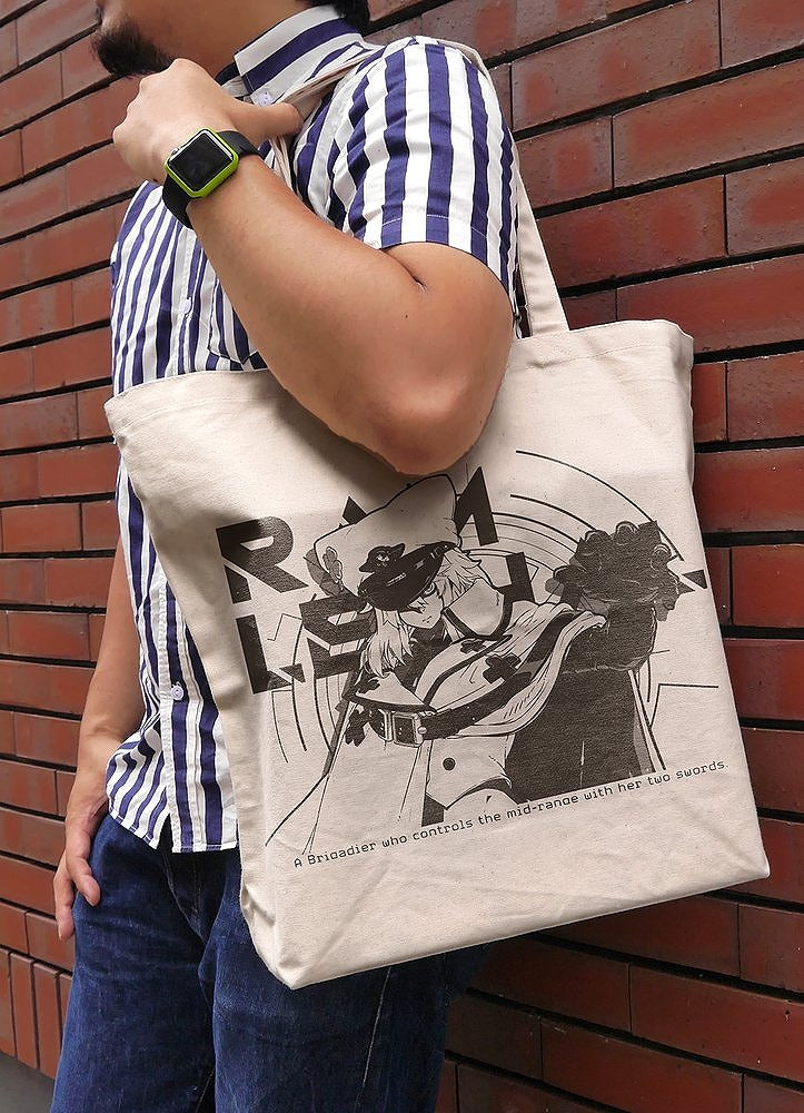 GUILTY GEAR -STRIVE- ラムレザル ラージトート NATURAL  【03/24頃入荷】