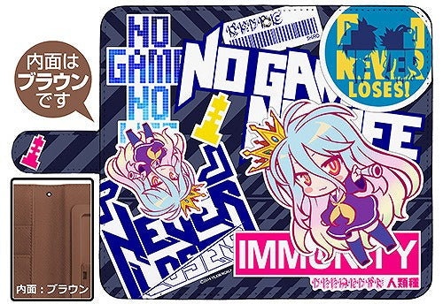 ノーゲーム・ノーライフ 「白」 手帳型スマホケース 158 [Ver.2.0] 【01/24頃入荷】