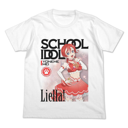 ラブライブ！スーパースター!! 米女メイ フルカラーTシャツ オフィシャルカードゲームVer.. WHITE L 【02/04頃入荷】