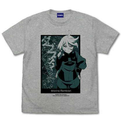 機動戦士ガンダム 水星の魔女 ミオリネ このダブスタクソおやじ Tシャツ MIX GRAY L  【03/16頃入荷】