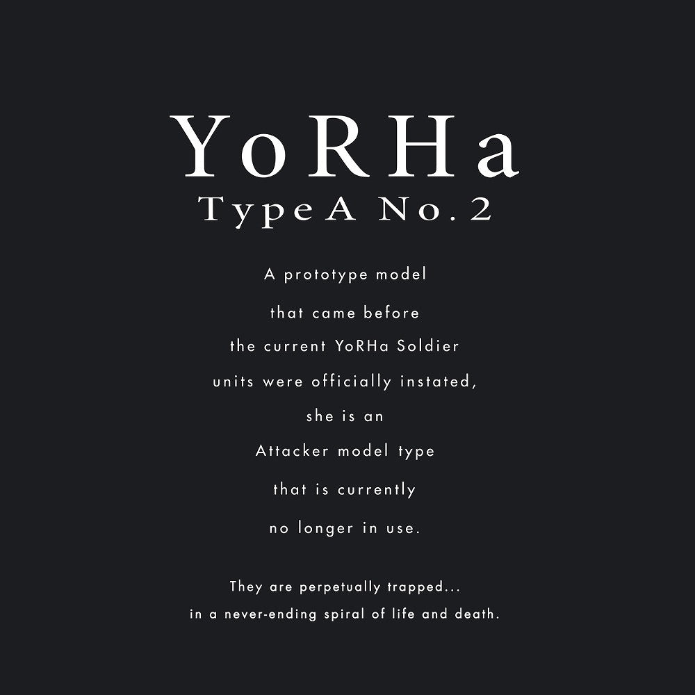 NieR:Automata Ver1.1a A2 Tシャツ BLACK XL  【03/16頃入荷】