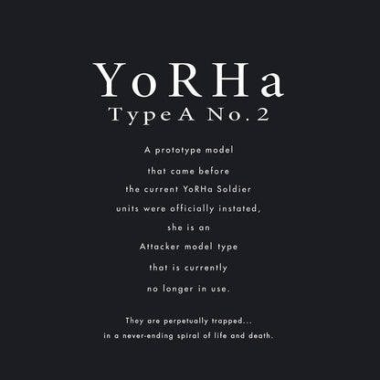 NieR:Automata Ver1.1a A2 Tシャツ BLACK XL  【03/16頃入荷】