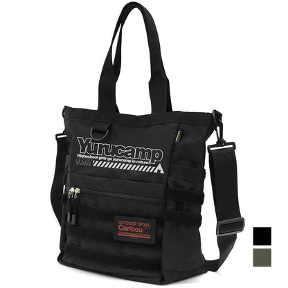『ゆるキャン△』 ゆるキャン△ ファンクショナルトートバッグ BLACK 【01/24頃入荷】