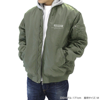 86―エイティシックス― 〈アンダーテイカー〉パーソナルマーク MA-1ジャケット MOSS L 【01/07頃入荷】