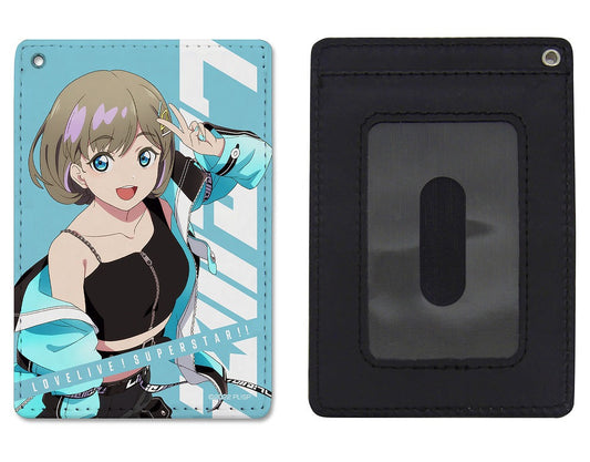 ラブライブ！スーパースター!! 描き下ろし 唐 可可 フルカラーパスケース 【02/04頃入荷】