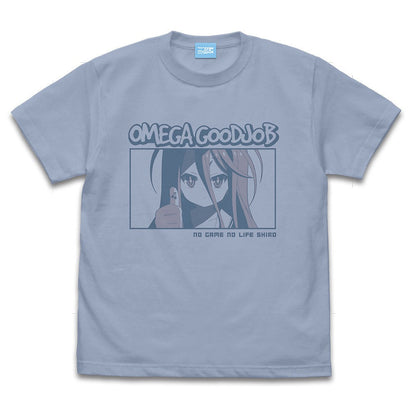 ノーゲーム・ノーライフ 「白」の「オメガぐっじょぶ」ウインドウ Tシャツ WHITE M 【01/24頃入荷】