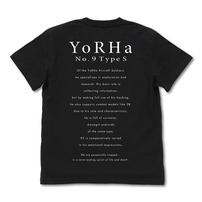 NieR:Automata Ver1.1a 9S Tシャツ BLACK L 【12/24頃入荷】