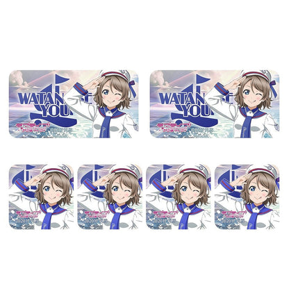 ラブライブ！サンシャイン!! 描き下ろし 渡辺 曜 ミニステッカーセット ソロコンサートv.. 【02/04頃入荷】